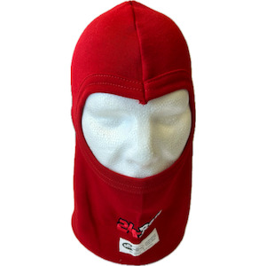 Red Short Neck Balaclava SFI Approved