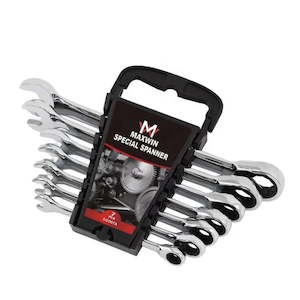 7 Piece Ratchet Spanner Set