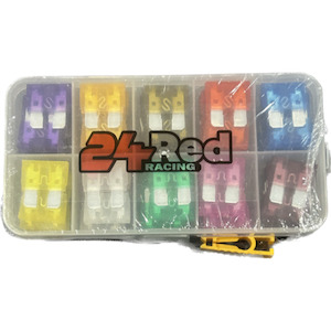 80 Piece Standard Car fuse set in case