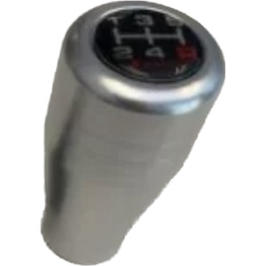 Professional motor racing: 5 speed gear knob Silver