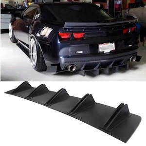 Professional motor racing: Shark Fin Rear Diffuser