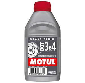 Professional motor racing: Dot 3&4 Brake Fluid .500l