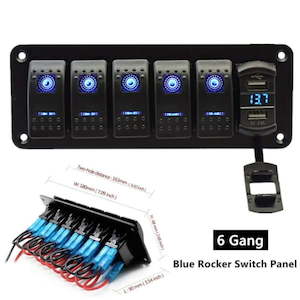 Professional motor racing: 6 Gang Switch Panel