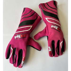 Race Gloves SFI Approved Pink/Purple