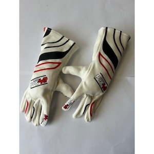 Race Gloves SFI Approved White