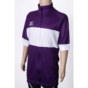 Child Female Cycling Shirt Purple