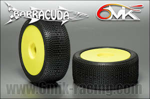 6MiK Barracuda Pre Mounted Buggy Tyres (1 Pair)