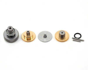 Hobby equipment and supply: Gear set (4 piece gears + shaft pins) - DLP-650