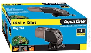 Aqua One Automatic Digital Fish Feeder - Redwood Aquatics Aquarium & Water Garden Centre