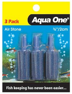 3 x 3cm Cylinder Airstone - Redwood Aquatics Aquarium & Water Garden Centre