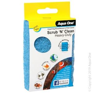 Accessories: Aqua One Scrub n Clean Coarse Algae Pad - Redwood Aquatics Aquarium & Water Garden Centre