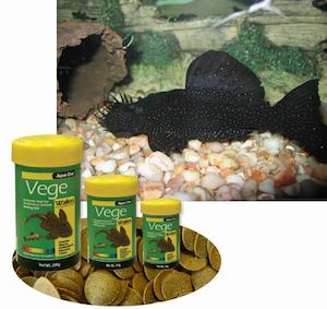 Aqua One Vege Wafers 45g - Redwood Aquatics Aquarium & Water Garden Centre