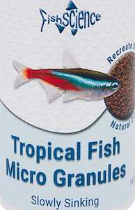 Fish Science Tropical Fish Micro Granules - Redwood Aquatics Aquarium & Wate…