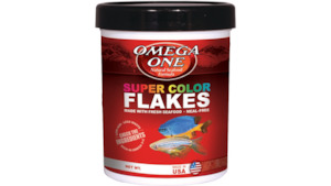 Omega Colour Enhancing Flakes 12g - Redwood Aquatics Aquarium & Water Garden Centre