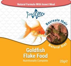 Fish Science Goldfish Flake 100g - Redwood Aquatics Aquarium & Water Garden Centre