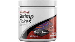 Seachem NutriDiet Shrimp Flakes 30g - Redwood Aquatics Aquarium & Water Garden Centre