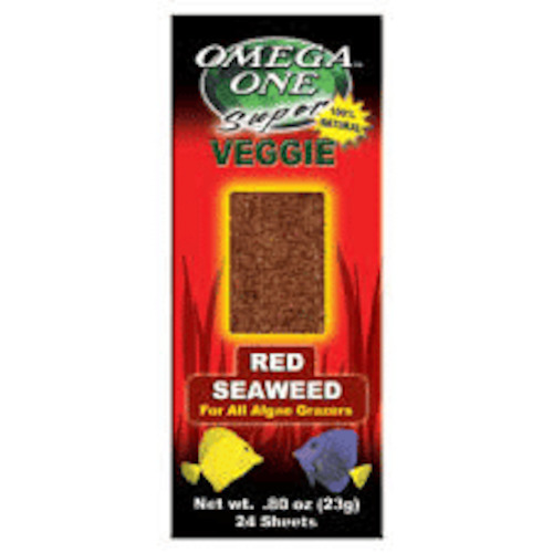 Omega One Super Veggie - Red Seaweed - Redwood Aquatics Aquarium & Water Garden Centre