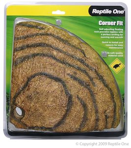 Reptile One - Corner Fit Floating Dock - Redwood Aquatics Aquarium & Water Garden Centre