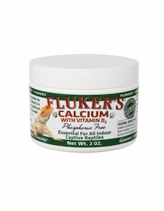 Flukers Calcium incl Vitamin D3 57g - Redwood Aquatics Aquarium & Water Garden Centre