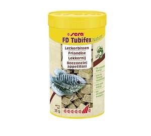 Sera Freeze Dried Tubifex Worms Nature 28g