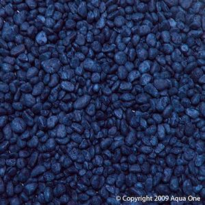 Aqua One Royal Blue Stones 1kg - Redwood Aquatics Aquarium & Water Garden Centre