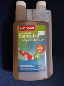 Algae Treatments: Ecopond Barley Bio Algae Control (New) 1L - Redwood Aquatics Aquarium & Water Garden Centre