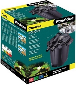 ClariTec Pressurised Filter 5,000 UVC - Redwood Aquatics Aquarium & Water Garden Centre