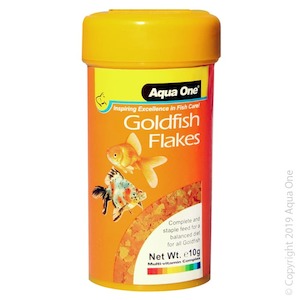 Aqua One Goldfish Flake 10g - Redwood Aquatics Aquarium & Water Garden Centre