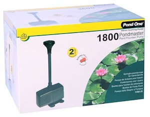 Products: Pondmaster 1800 Fountain Pond Pump - Redwood Aquatics Aquarium & Water Garden Centre