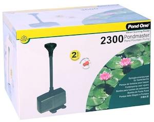 Products: Pondmaster 2300 Fountain Pond Pump - Redwood Aquatics Aquarium & Water Garden Centre