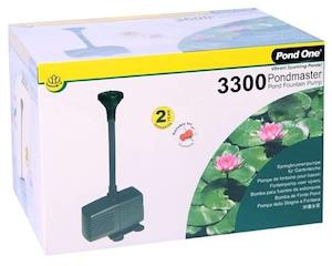 Products: Pondmaster 3300 Fountain Pond Pump - Redwood Aquatics Aquarium & Water Garden Centre