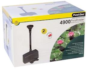 Products: Pondmaster 4900 Fountain Pond Pump - Redwood Aquatics Aquarium & Water Garden Centre