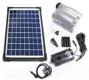 Solar Power Water Pump for NZ's Aquatics Redwood Aquatics