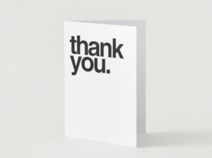 Thank you Greeting Cards