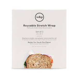 Reusable Stretch Wrap (set of 3)