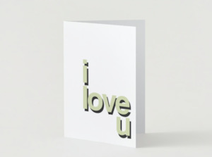 I Love you Greeting Cards