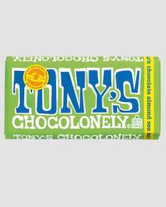 Tony's Chocolonely Dark Chocolate Almond