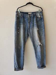 Seed Distressed Ripped Jean 12