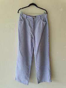 Second hand clothing: Mirrou Wide leg Lavender Cord 12