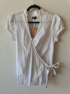 Blanc White top Size 12