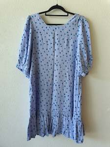 Thing Thing Blue floral dress Size 12