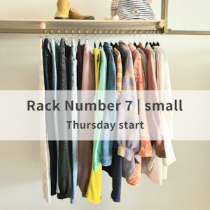 Second hand clothing: Rent-a-Rack | Small | Rack #7