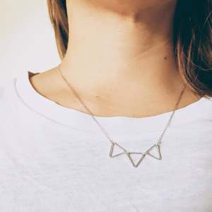 Osakana Jewellery Triangle Necklace