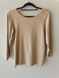 Oat Long Sleeve Knit M