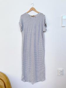 CAMILLA AND MARC Linen/Cotton Maxi Stripes M