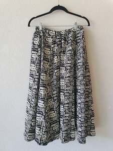 Coca Cola Printed Skirt S, 10