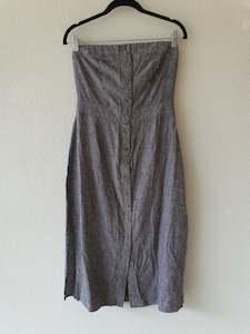 Glassons Linen Blend Dress, Ash BNWT 8