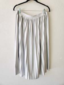 Topshop Pleated Midi Skirt M