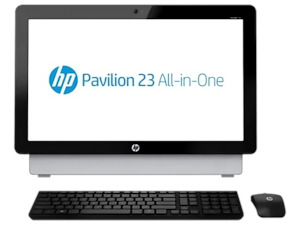 HP Pavilion 23 (A200A) AIO, A4-6300, 8GB, 256GB SSD - Refurbished Good Condition