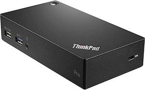 Lenovo ThinkPad USB 3.0 Pro Dock with 65W AC Adapter - Refurbished Excellent Condition